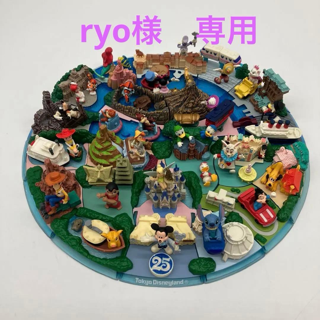 東京ディズニーランド 25周年記念 フィギュアセット 全エリア ジオラマ