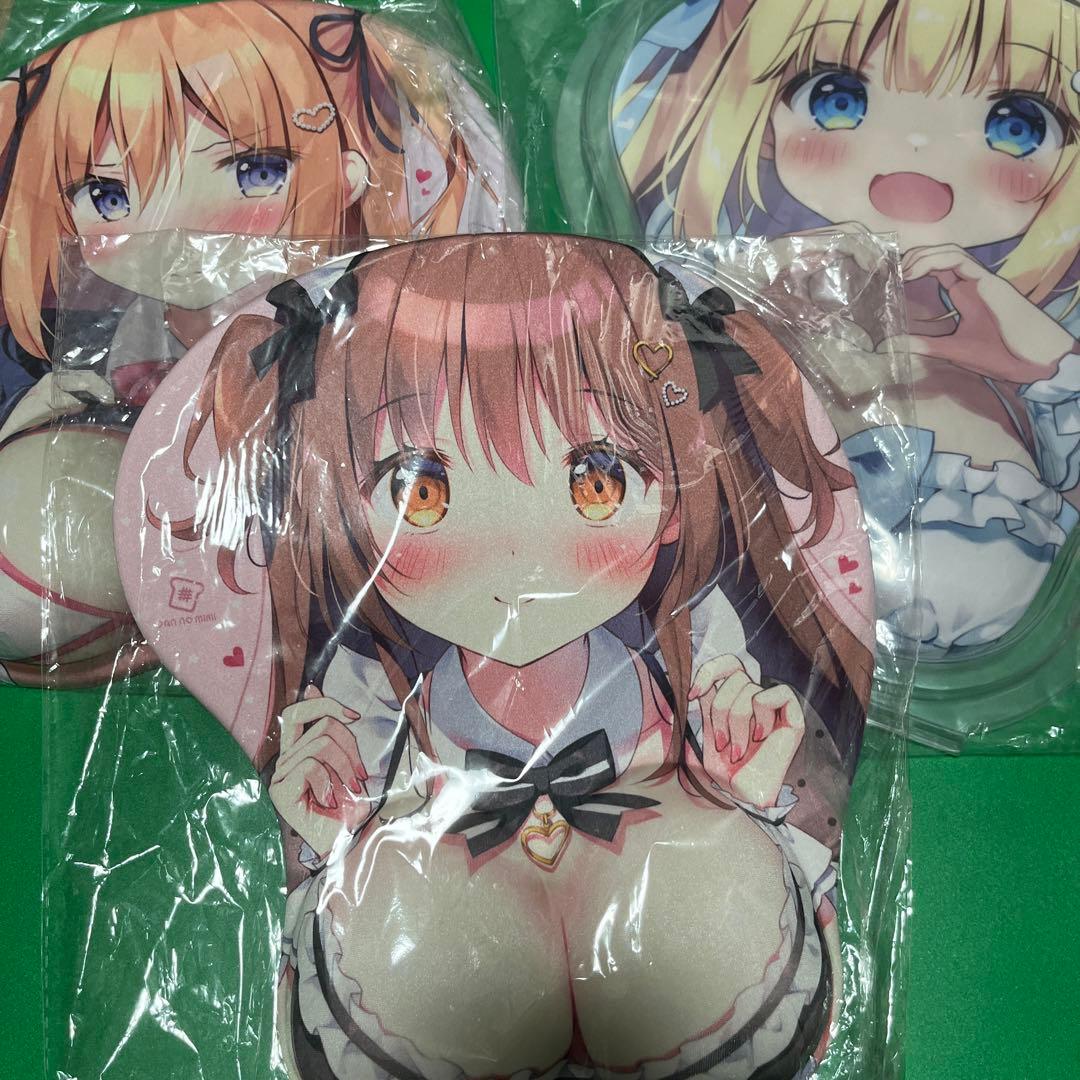 ぱんのみみ　マウスパッド　看板娘　ここあ　晴夏　てん