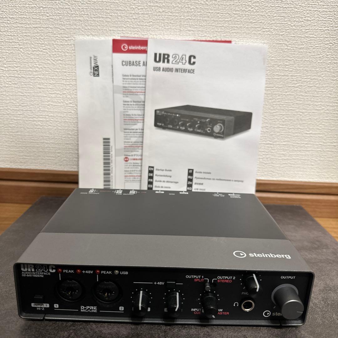 【美品】steinberg UR 24C USBオーディオインターフェイス