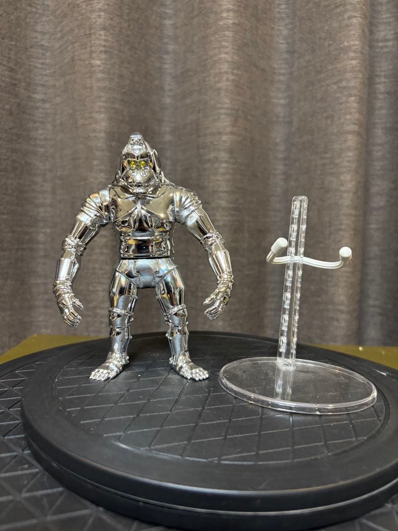 ワタ様専用 メカニコング 鏡面クロームメッキ仕様 ソフビ フィギュア