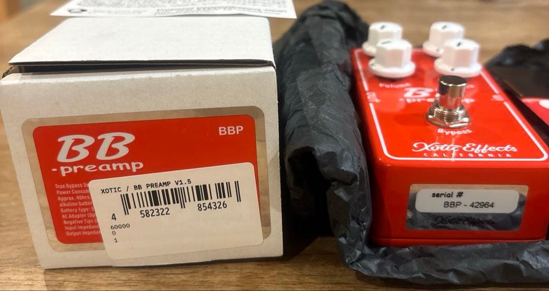 1年保証期間内】Xotic Effects BB preamp V1.5 - メルカリ