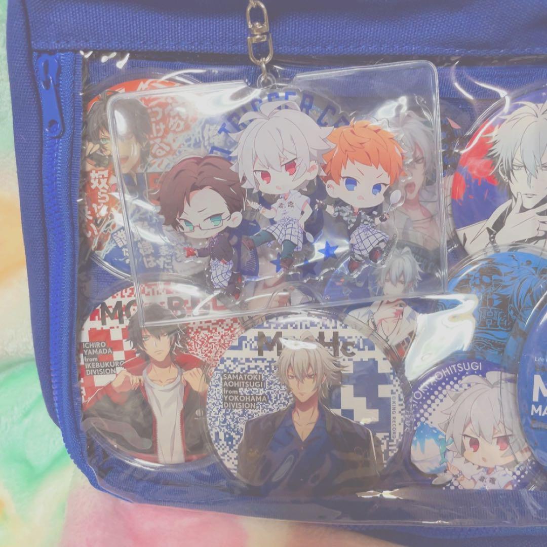 ヒプノシスマイク ヒプマイ 碧棺左馬刻 痛バッグ 痛バ 缶バッジ