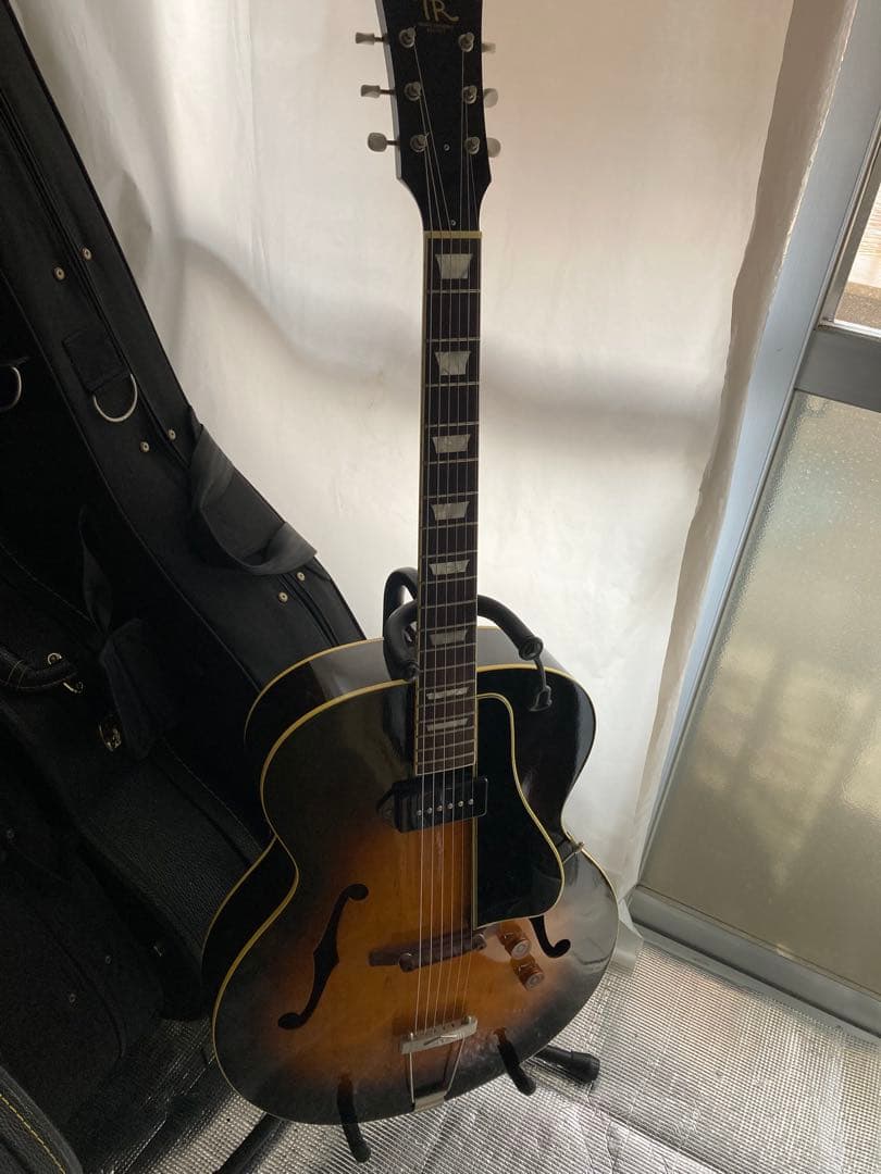 TRmusic T50-17 フルアコ　ES-150タイプ美品！オールラッカー TRmusic T50-17 フルアコ ES-150タイプ美品！オールラッカー - メルカリ