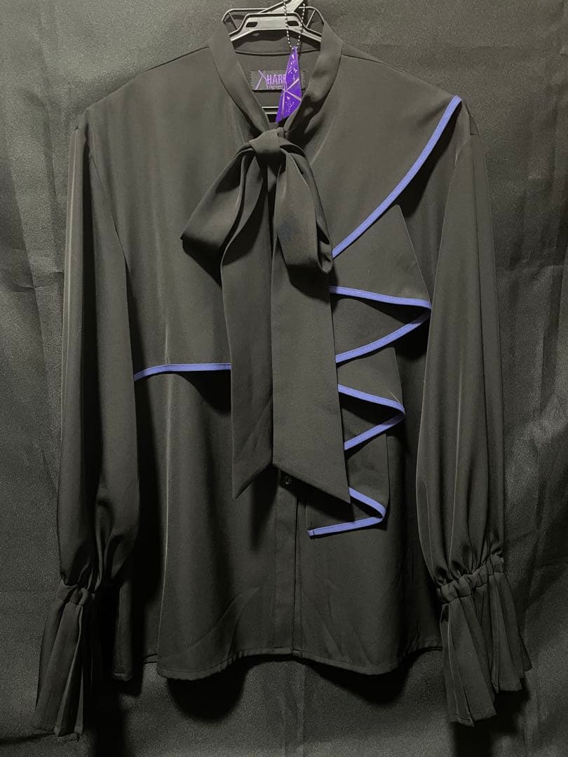 プロセカ 朝比奈まふゆ アシメフリルボウタイシャツ