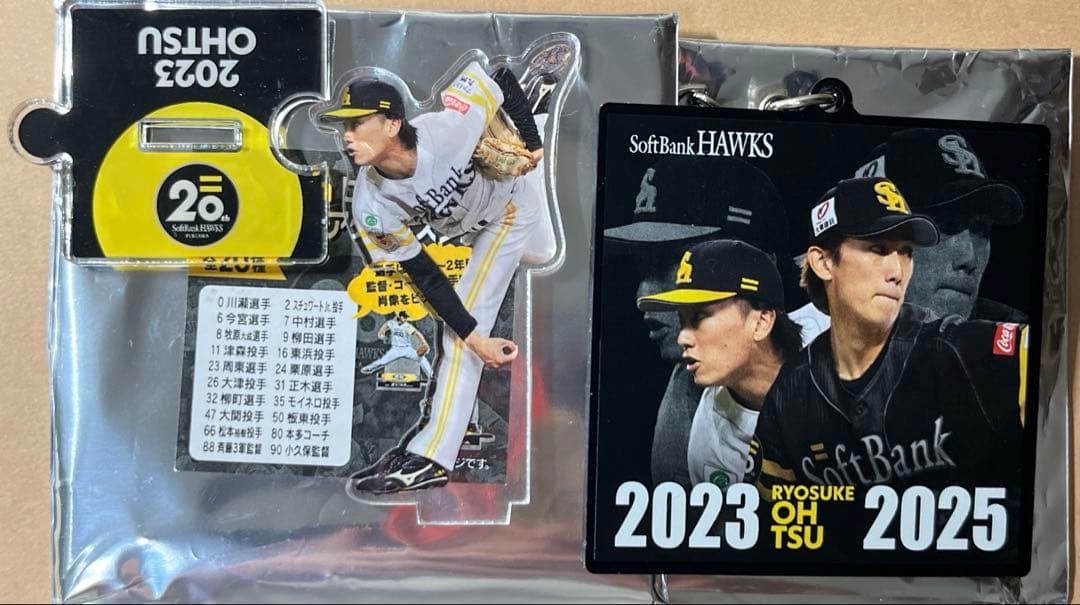 福岡ソフトバンクホークス 大津亮介選手 20th アクスタ 若鷹ガチャ