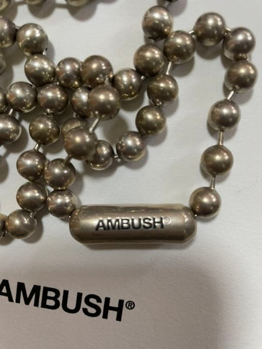 AMBUSH ボールチェーンネックレス - メルカリ