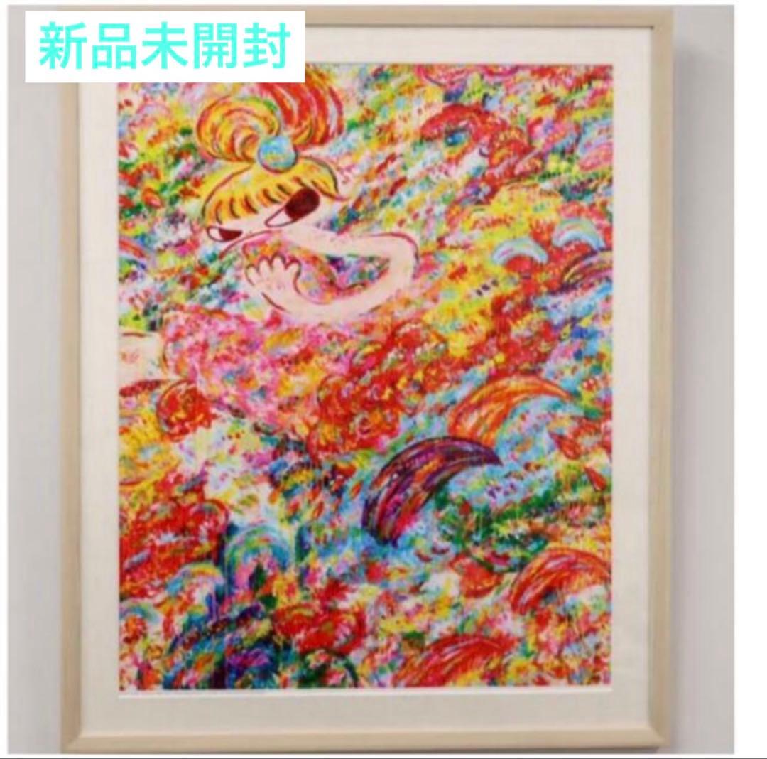 新品未開封品 ロッカクアヤコ「魔法の手　ロッカクアヤコ作品展ポスター」