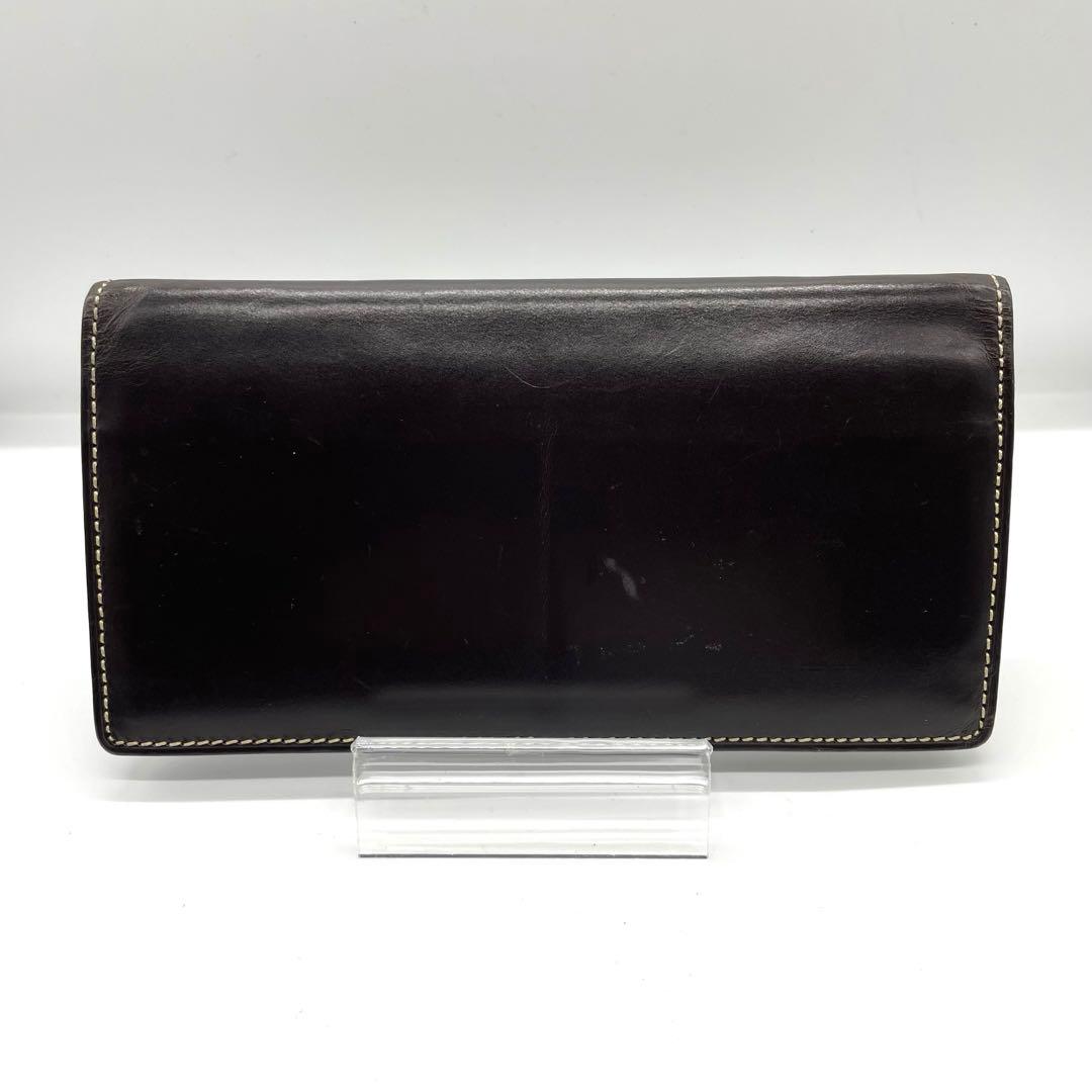 K2様 GANZO ガンゾ ブライドルレザー 長財布 2つ折り