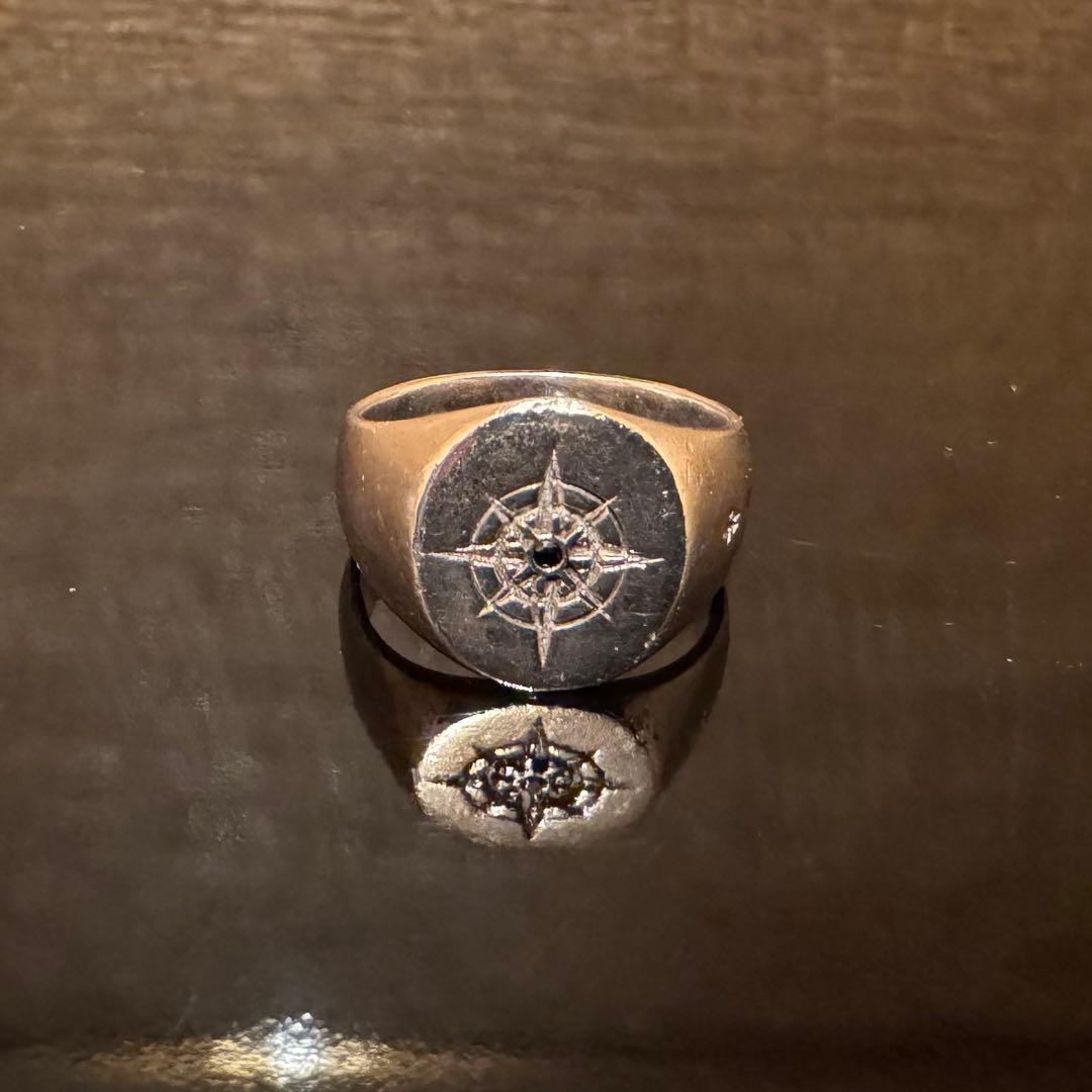 トムウッド　コンパスリング　ブラック　22号 TOMWOOD - Cushion Black Onyx (M) / リング (オニキス) / シルバー925