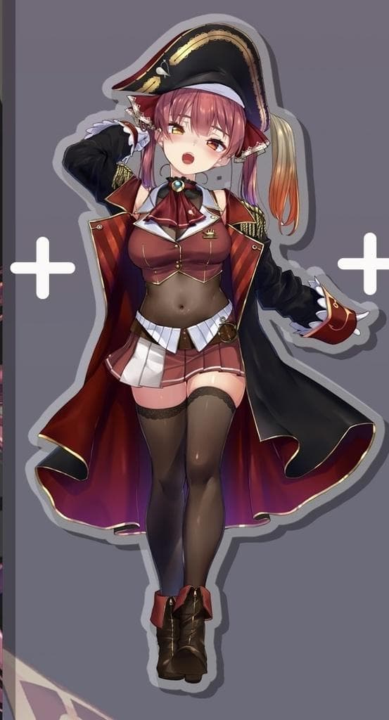 宝鐘マリン マリン船長アクリルスタンド あかさあい - メルカリ