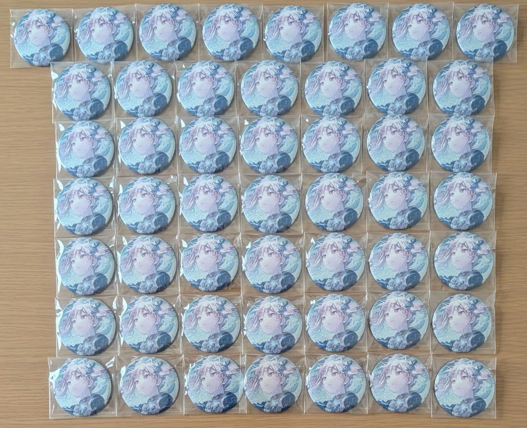 プロセカ 暁山瑞希 グリッター缶バッジ グリ缶 36B ニーゴ