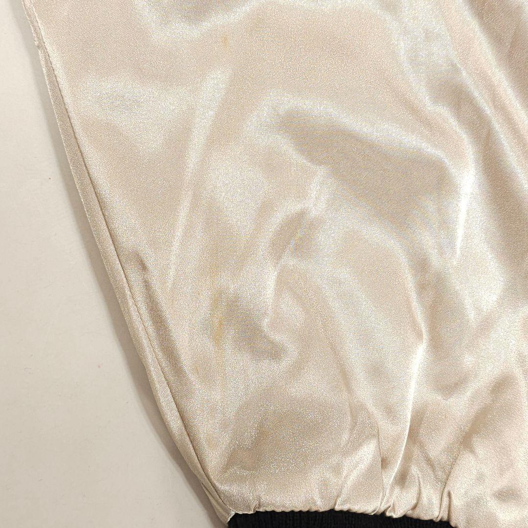 星姫 サテン スカジャン 月 兎 うさぎ 餅つき スーベニアジャケット