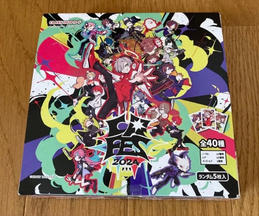 CrazyRaccoon CRFES CRフェス カード 1Box