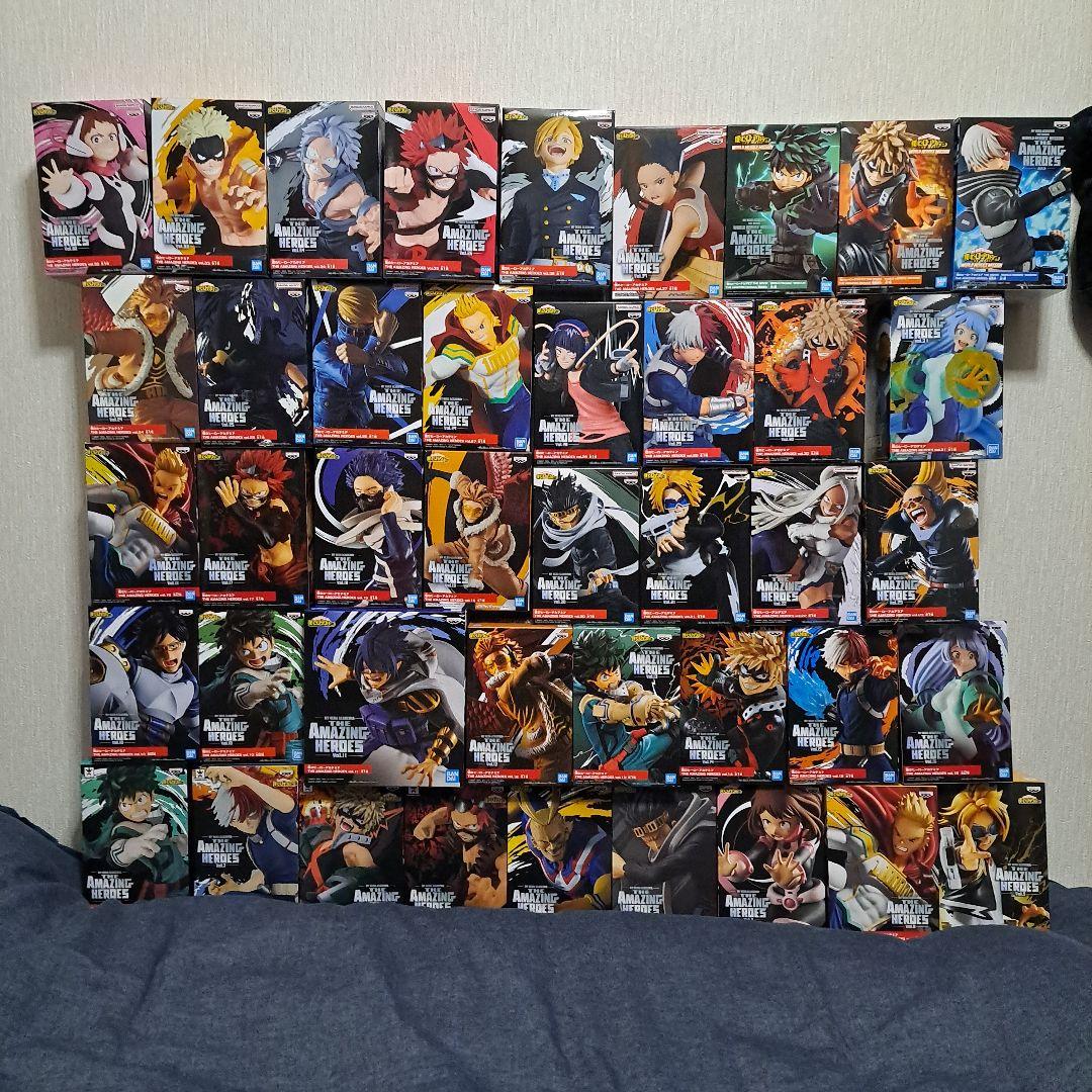 僕のヒーローアカデミア AMAZING HEROES フィギュア 42点セット
