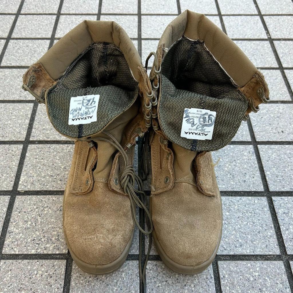 米軍　ゴアテックス　デザートブーツ　8.5R　26.5cm　良品　ミリタリー