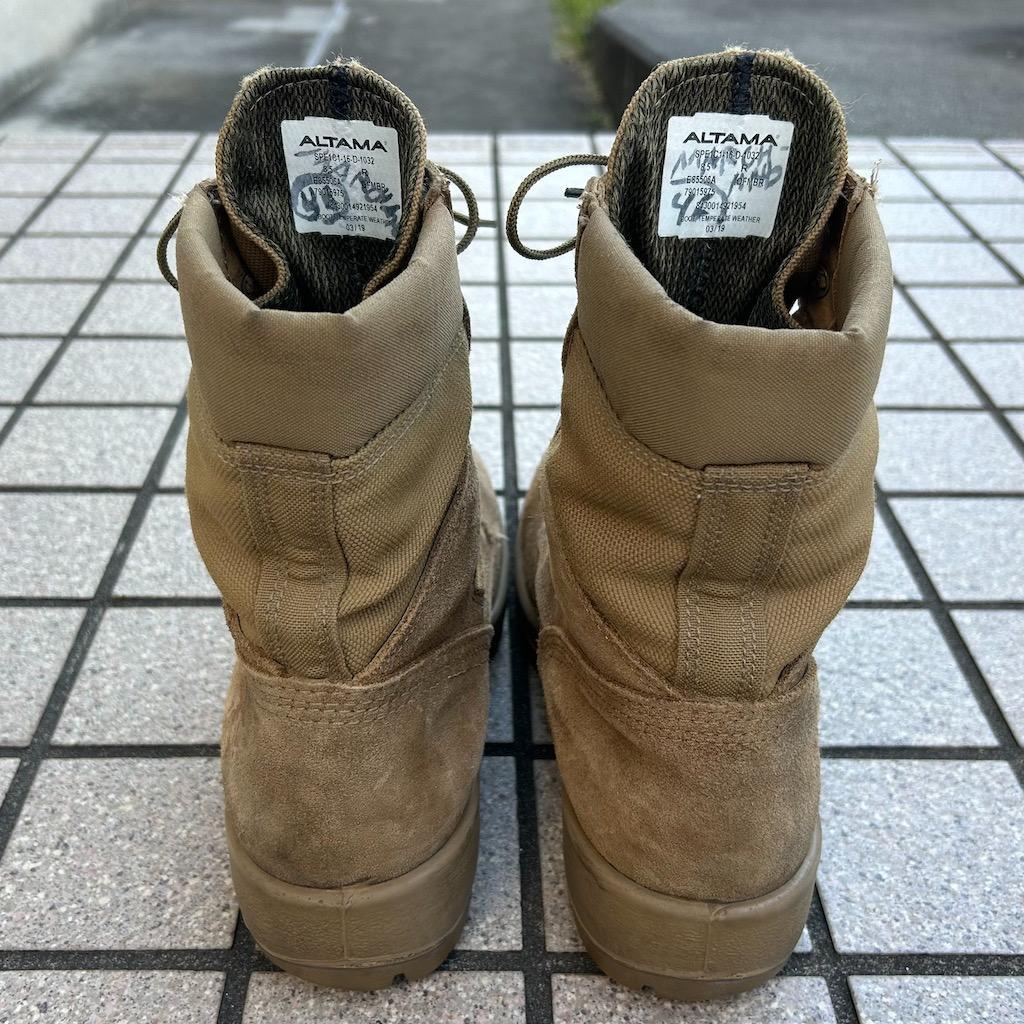 米軍　ゴアテックス　デザートブーツ　8.5R　26.5cm　良品　ミリタリー