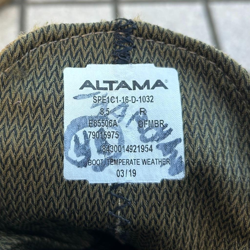 米軍　ゴアテックス　デザートブーツ　8.5R　26.5cm　良品　ミリタリー