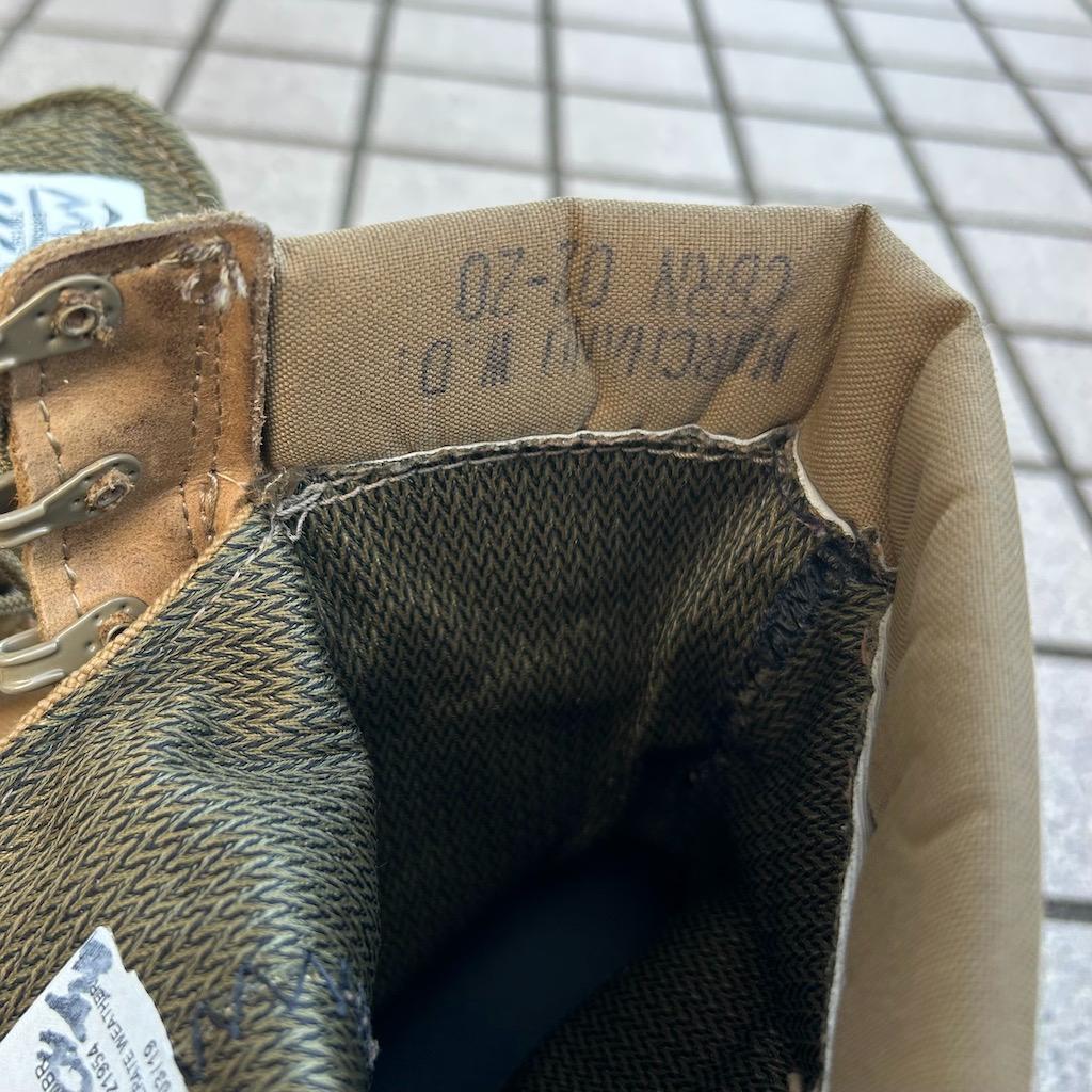 米軍　ゴアテックス　デザートブーツ　8.5R　26.5cm　良品　ミリタリー