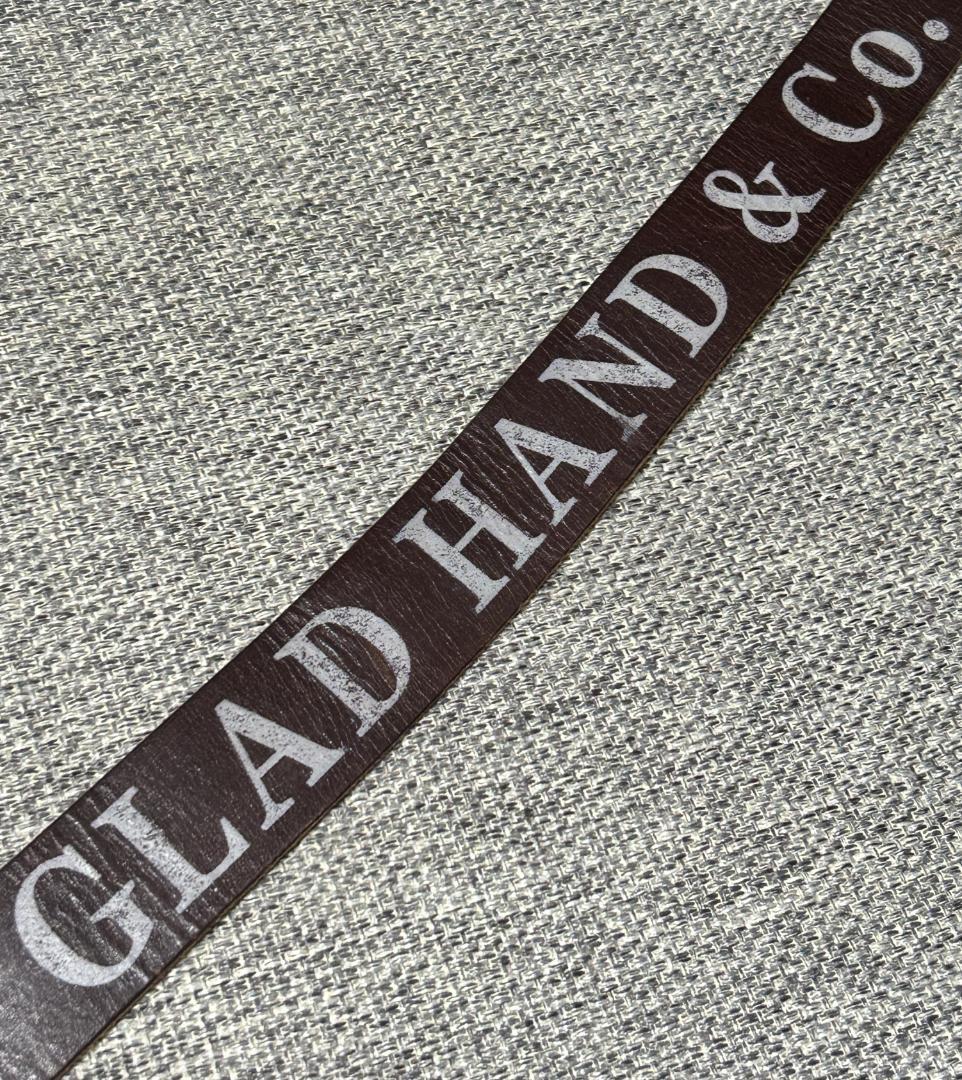 グラッドハンド レザー ベルト GLAD HAND ブラウン W32 楽天市場】GLAD HAND × HTC ウエスタン スタッズ レザーベルト