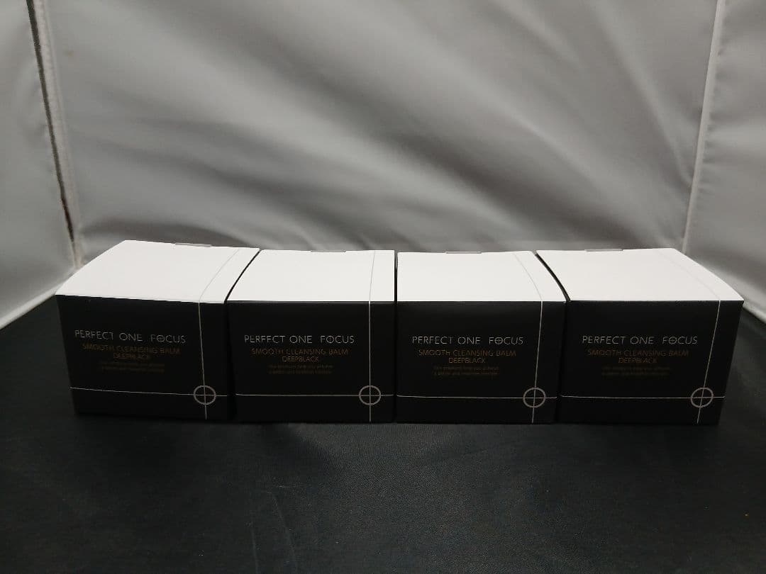 パーフェクトワンフォーカス スムースクレンジングバーム ディープブラック　4個