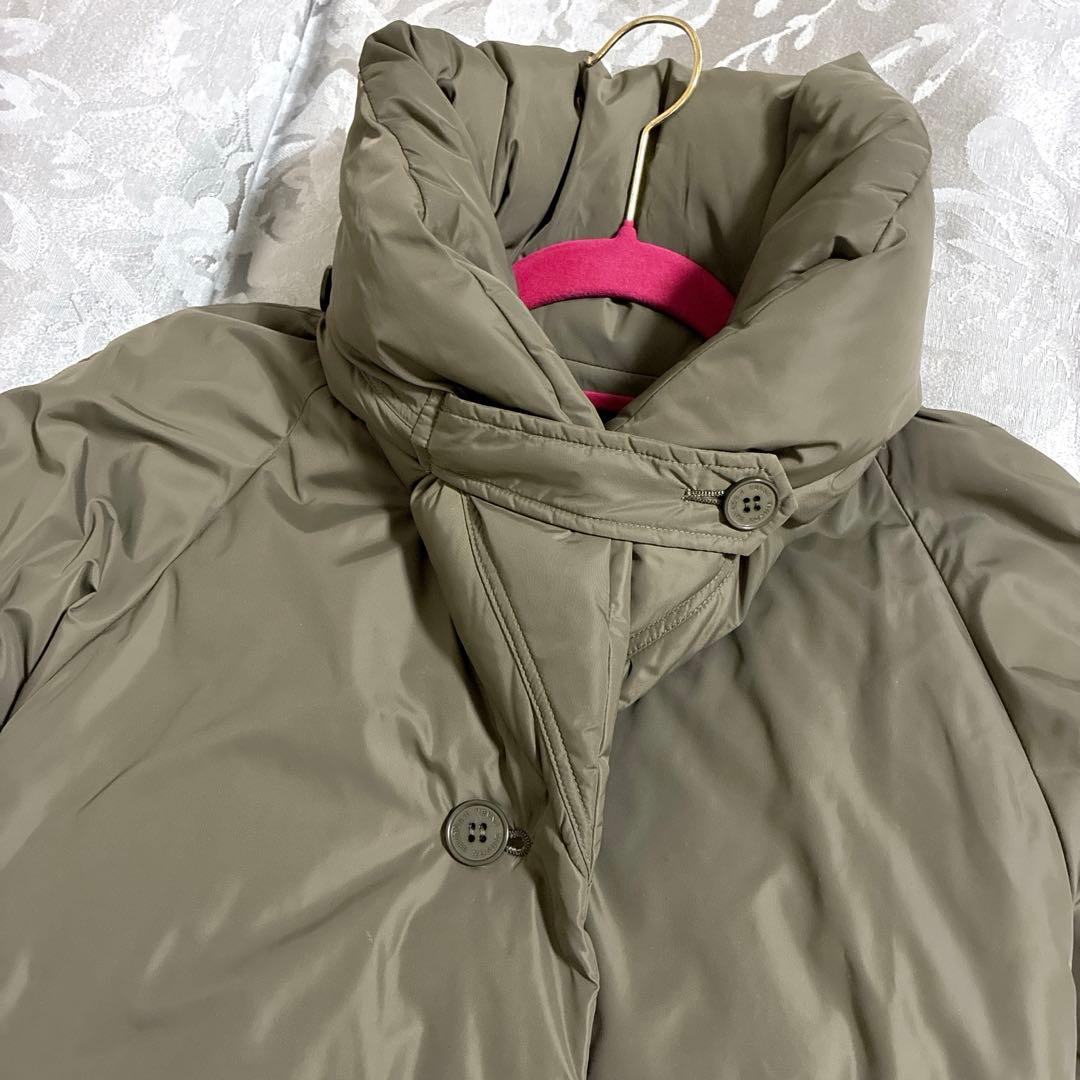 極美品 レキップ イナバヨシエ ショールカラー ダウンコート 38 - メルカリ