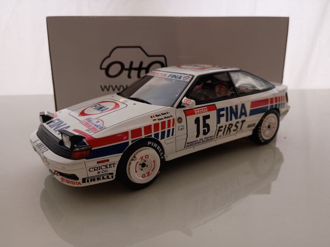 オットー 京商 トヨタ セリカ GT-Four (ST165) 1/18