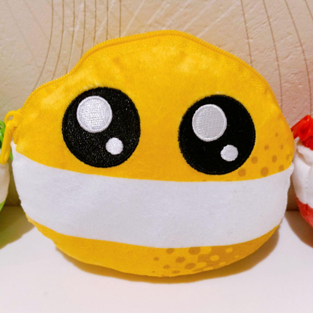 pop'n music ポップ君 ぬいぐるみパスケース 黄ポップ君 - メルカリ