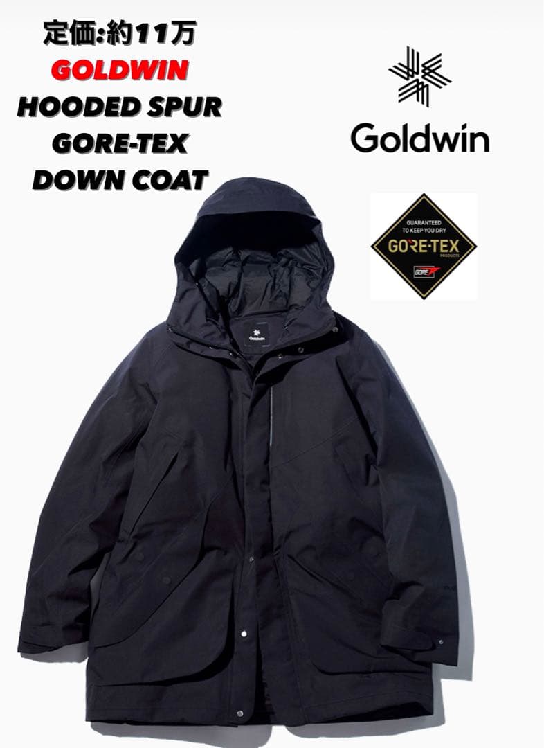 GOLDWIN】HOODED SPUR GORE-TEX DOWN COAT - メルカリ