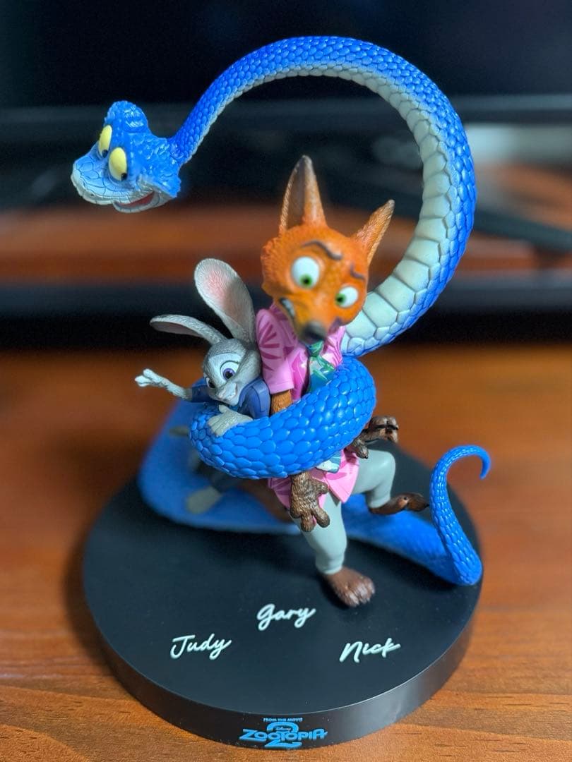 ズートピア 2 ハッピーくじ A賞 フィギュア ジュディ ニック 美品 即日発送