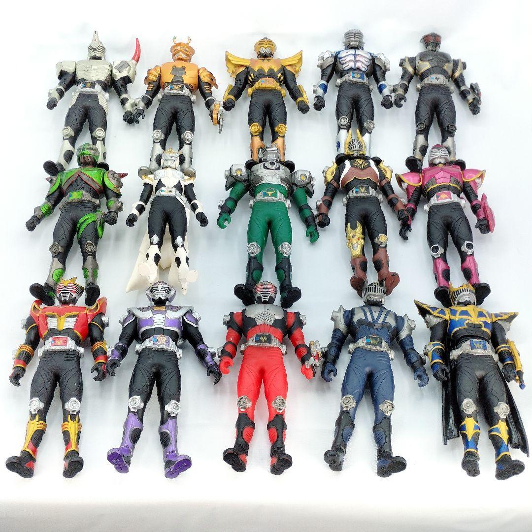 仮面ライダー 龍騎 ソフビ 15体セット - メルカリ