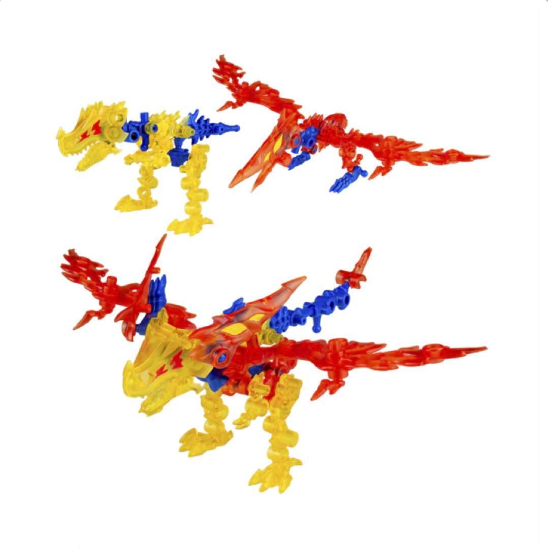 覇王竜スーパーアーマードブレイズティラノキング ほねほねザウルス