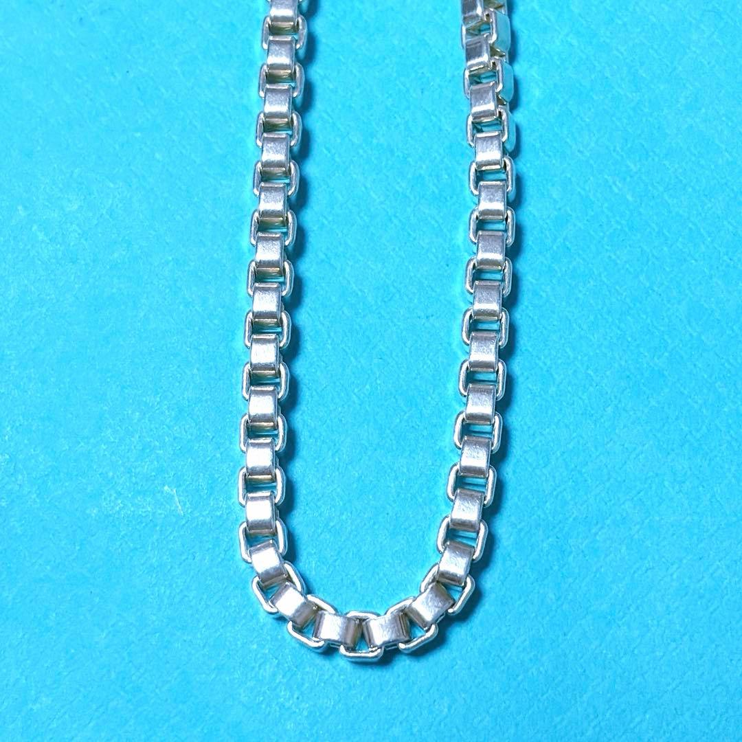 美品】45.6cm Tiffany ティファニー ベネチアン ネックレス SV - メルカリ