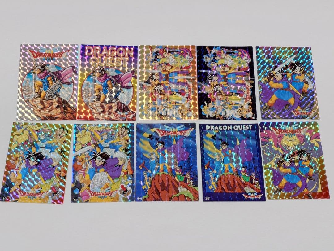 ドラゴンクエスト トレーディングバトルカード 4弾 キラ10種 コンプ 中古品