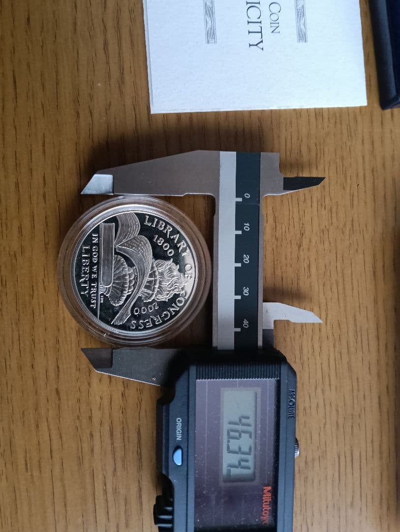 ☆激レア！☆ホワイトハウス200周年記念銀貨 ＆ 議会図書館200周年記念