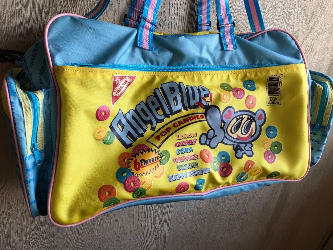 エンジェルブルー　バッグ　旅行　大容量　ナガムラくん