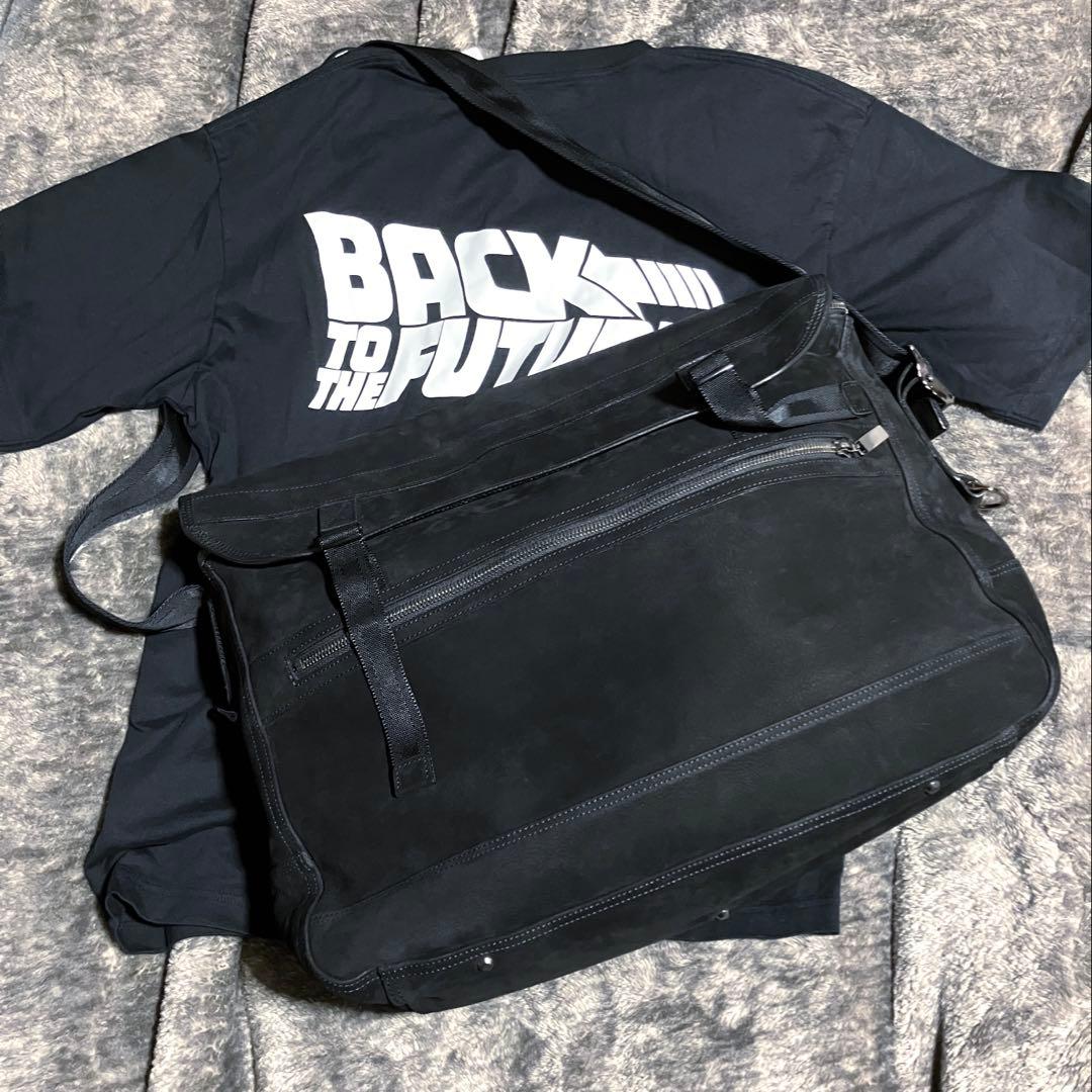 美品 MASTERPIECE VINTERKS スウェード ショルダー バッグ