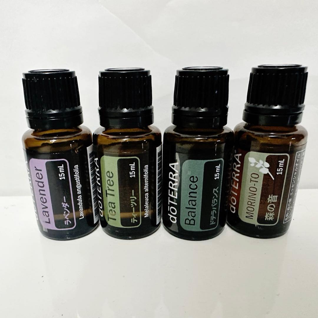 【新品未開封】ドテラ オイル ラベンダー ドテラバランス ティーツリー 森の音