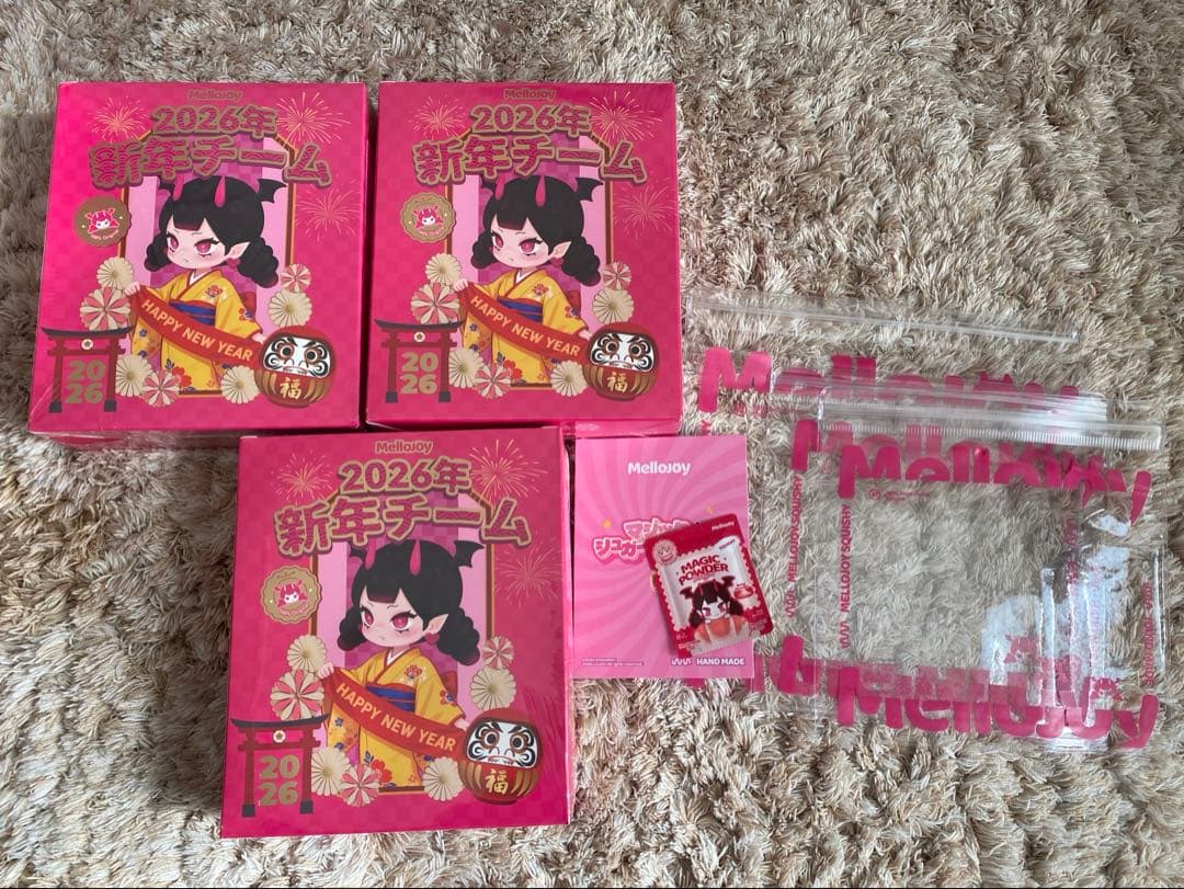 メロジョイ mellojoy スクイーズ 新年チーム Mellojoy メロジョイ スクイーズ 新年チーム 2026年 未開封｜Yahoo