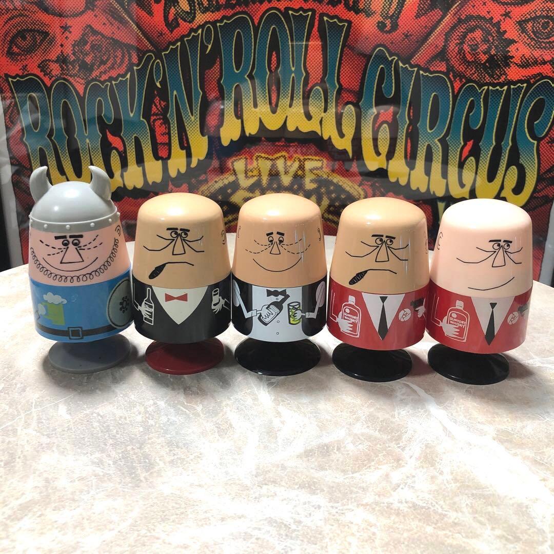 サントリー＊アンクルトリス＊トリスおじさん＊つまようじ＊柳原良平＊５点セット＊