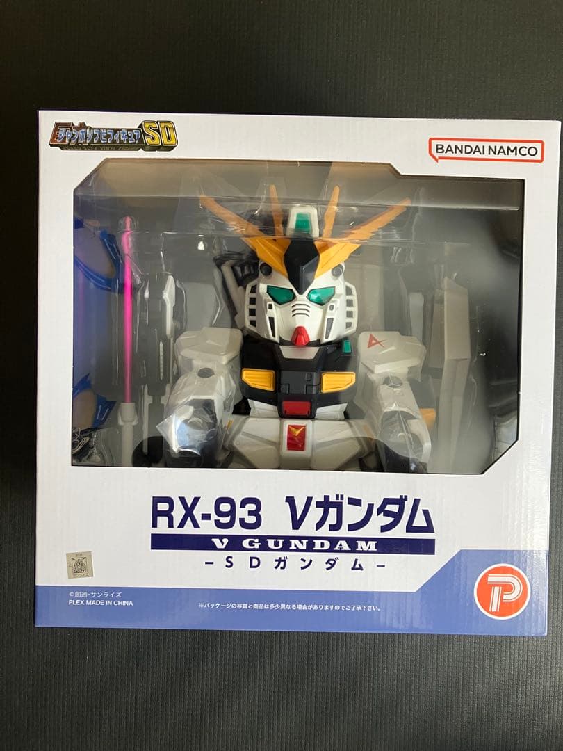 BANDAI ジャンボソフビフィギュアRX-93 ニューガンダム SDガンダム