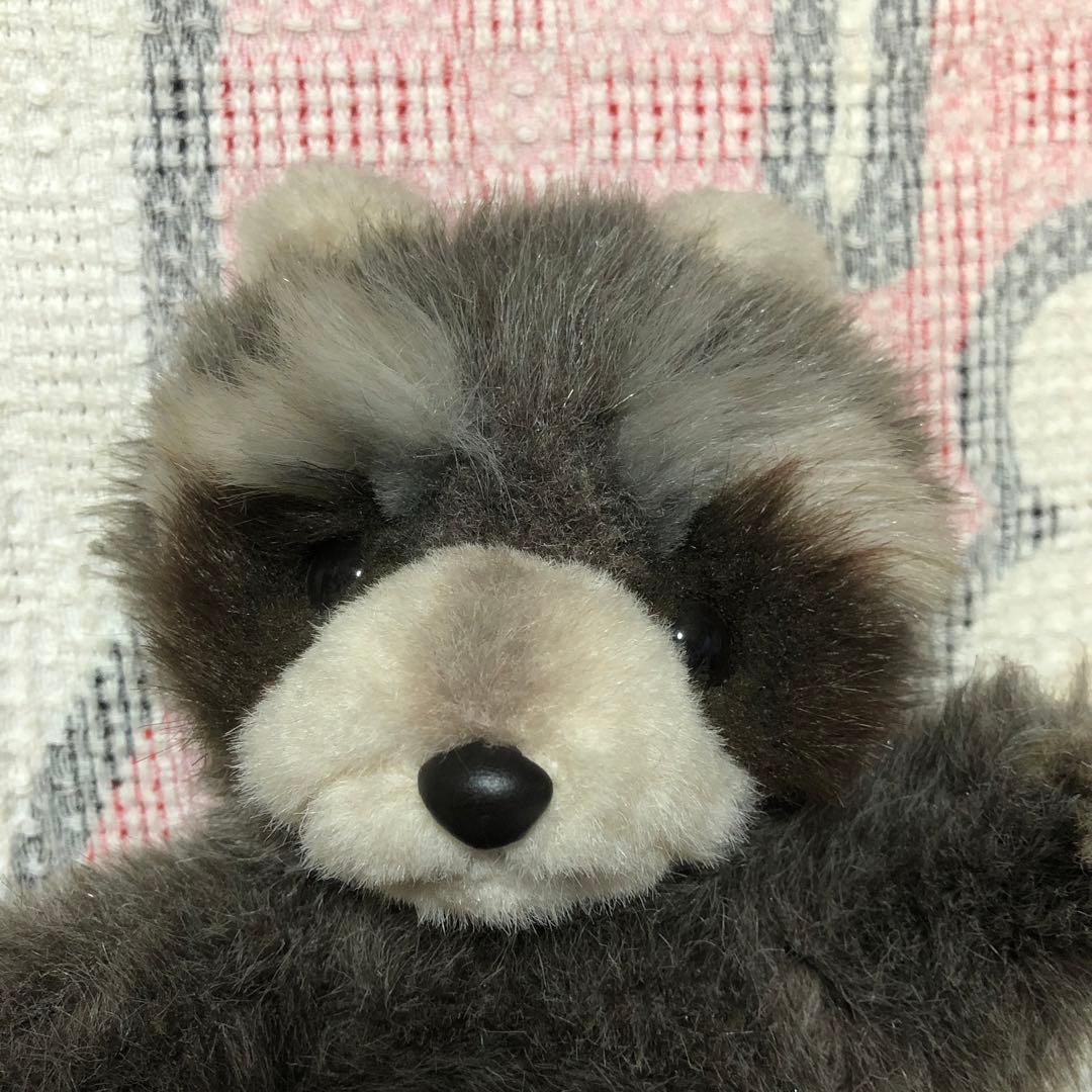 昭和レトロ ヴィンテージ オリエンタルトーイ アライグマ ぬいぐるみ