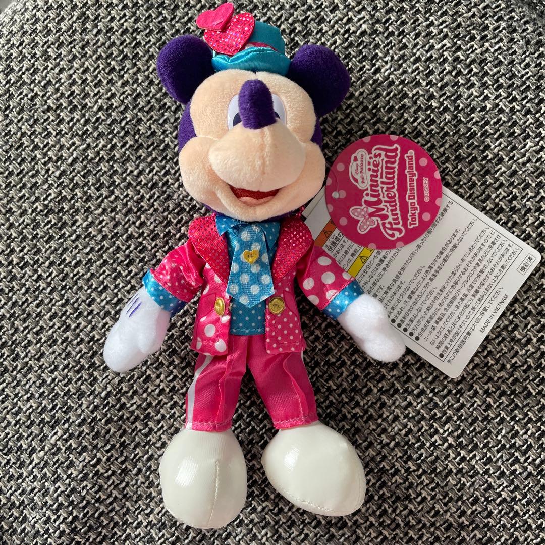 【日まで限定お値下げ】ミッキー パルパルーザ ぬいぐるみバッジ パルパルーザ ミッキー ミニー ぬいぐるみバッジ - メルカリ