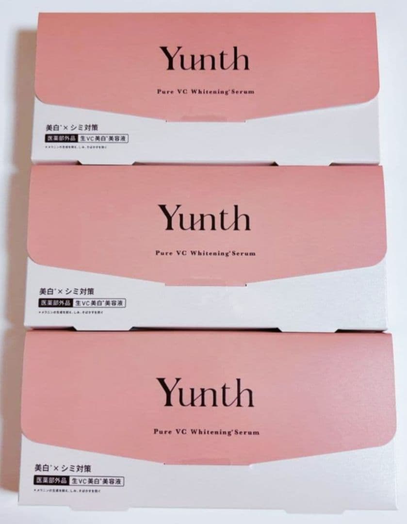 【4箱set】【新品未開封】 Yunt生VC美白美容液1ml×28本導入美容液☆