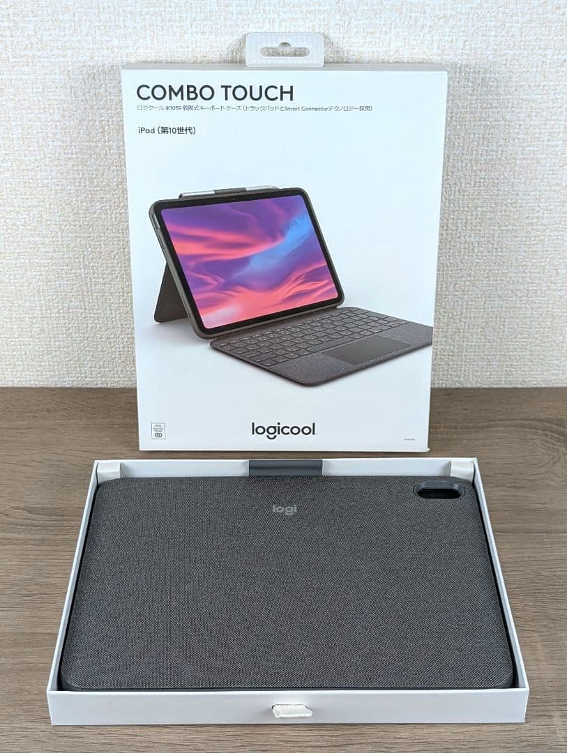 【美品】LOGICOOL COMBO TOUCH iK1059GRA 第10世代