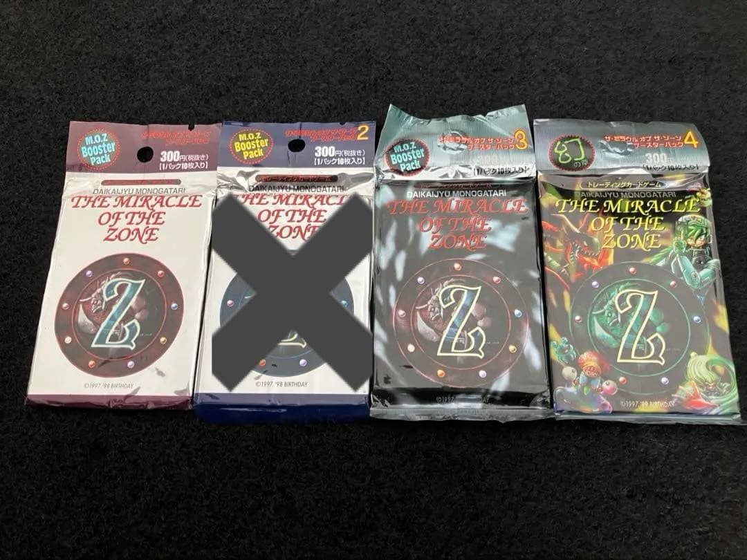 ✨ 未開封✨ 計4パック ミラクルオブザゾーン - メルカリ