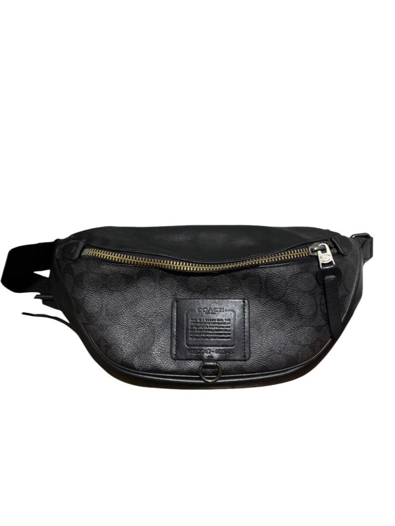 COACH ボディバッグ シグネチャー QBCHR 40345 メンズ