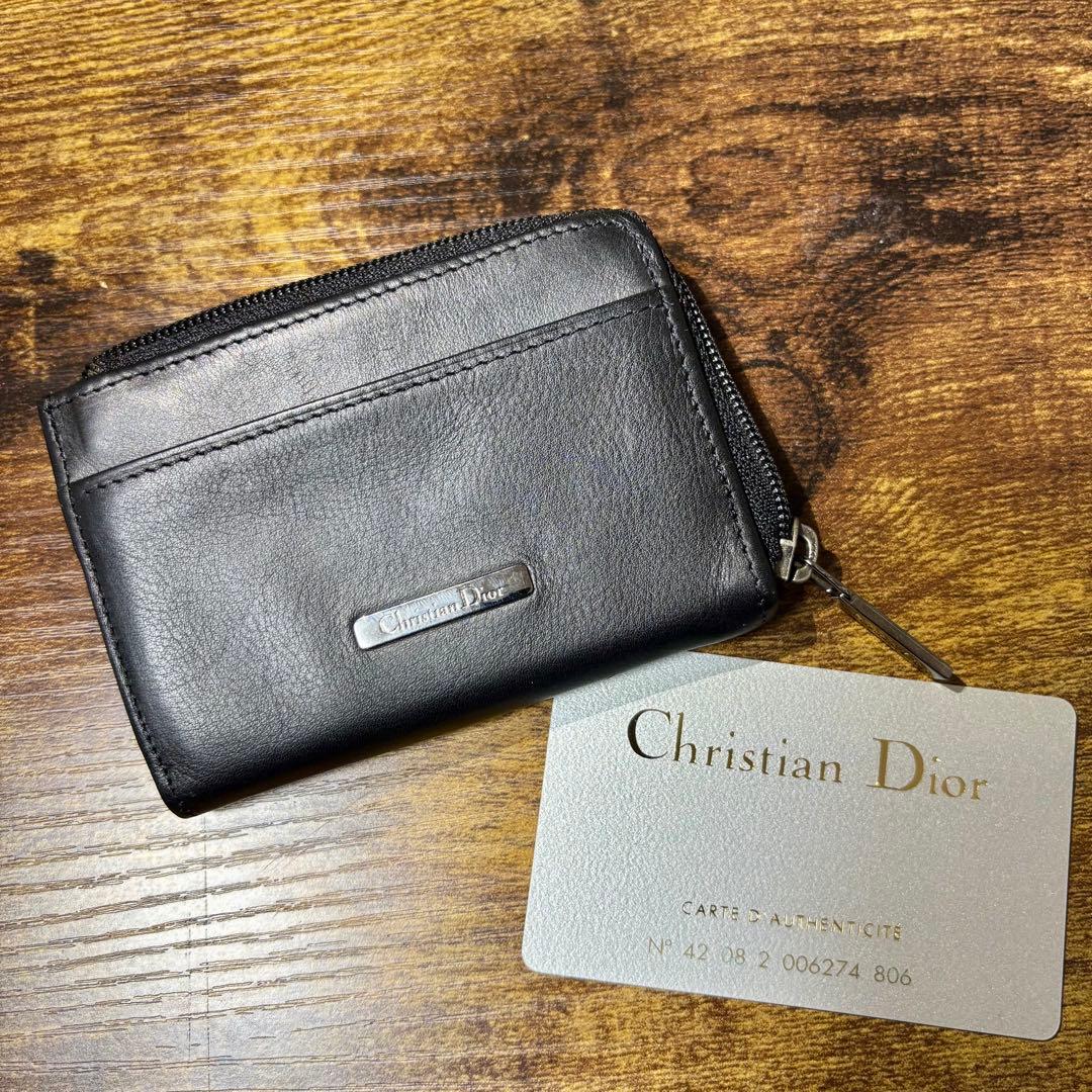 Dior 黒 レザー ケース