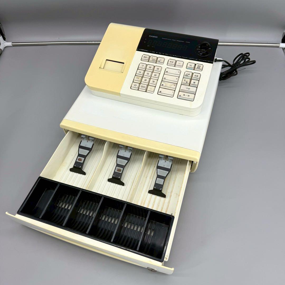 CASIO レジ 印刷機能付き 110ER カシオ　レジスター