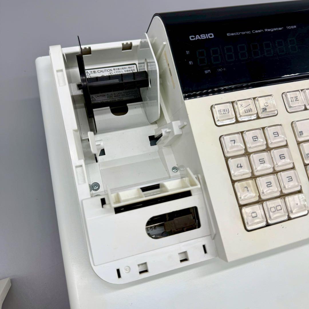 CASIO レジ 印刷機能付き 110ER カシオ レジスター