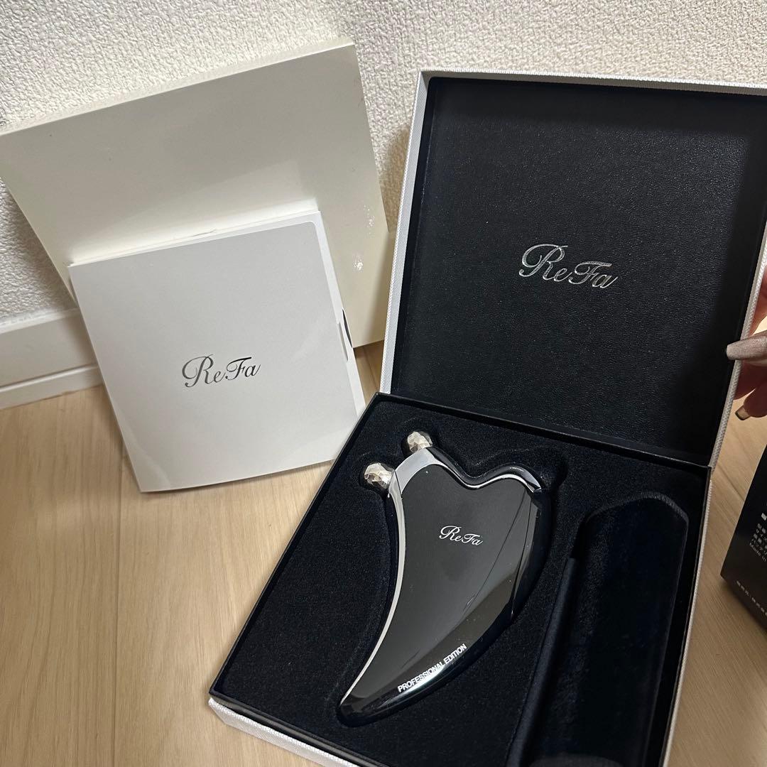 ReFa ブラックモデル 美顔ローラー　リファ　カッサ リファカッサブラックモデル - ReFa CAXA BLACK MODEL | 商品情報